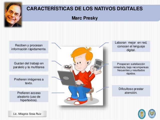 Nativos e inmigrantes digitales las consecuencias de la era digital