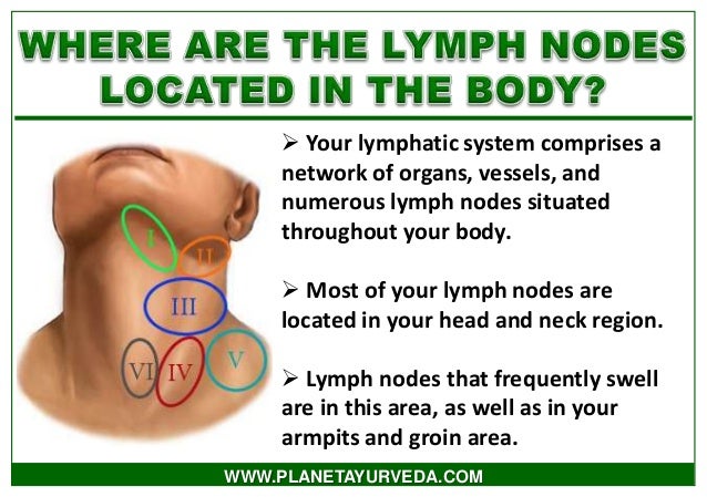 What are some common treatments for lymph node infections?