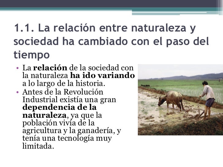 NATURALEZA Y SOCIEDAD