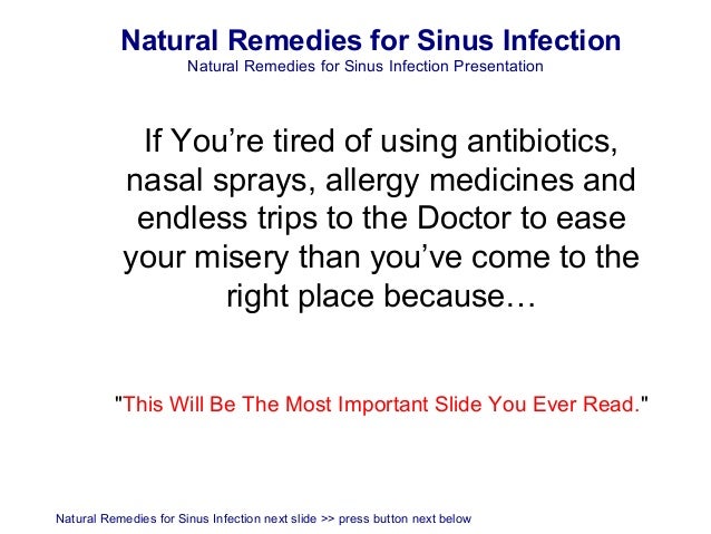 Best Natural Way To Get Rid Of Sinusitis Best Natural Way To Get Rid Of Sinusitis