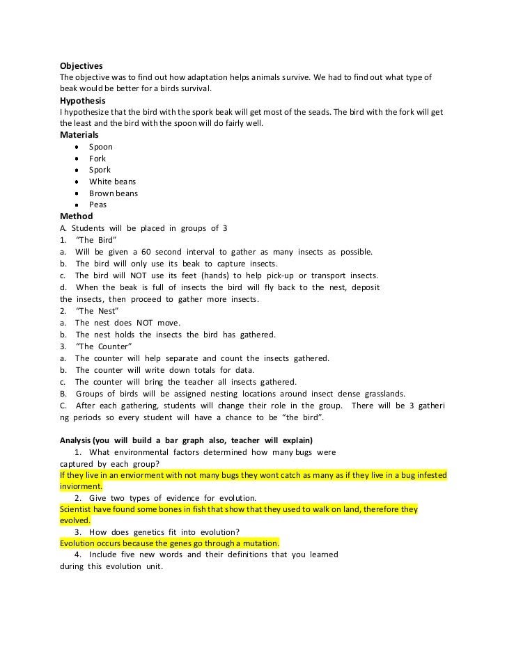 thesis about natural selection thesis about natural selection