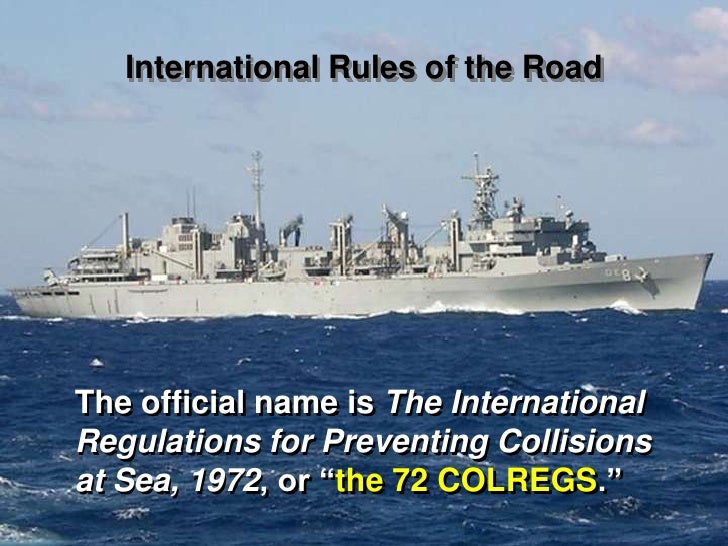 Nautical Rules of the Road