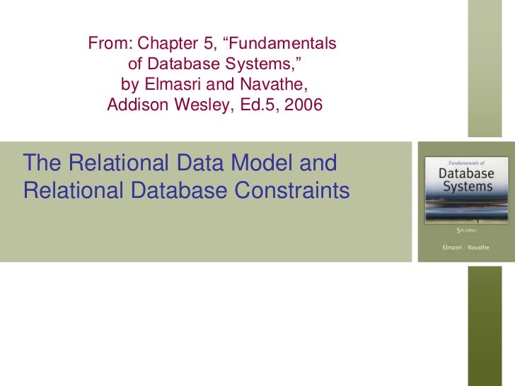 fundamentals of database systems solution manual free