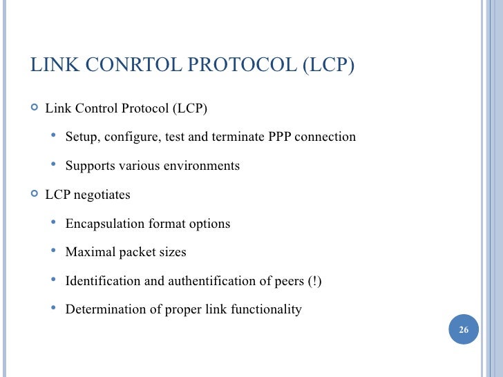 link protocol control ppp terminated was