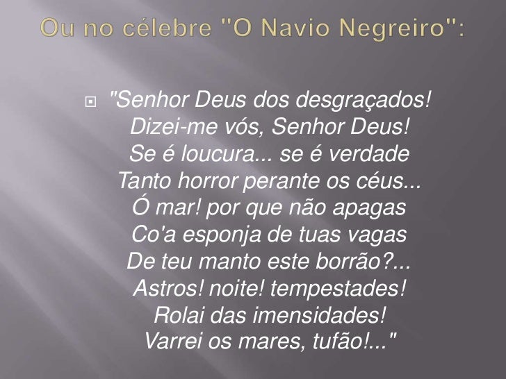 Navio Negreiro Castro Alves