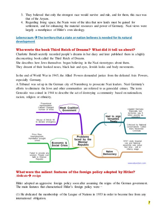 Nazism and the rise of hitler