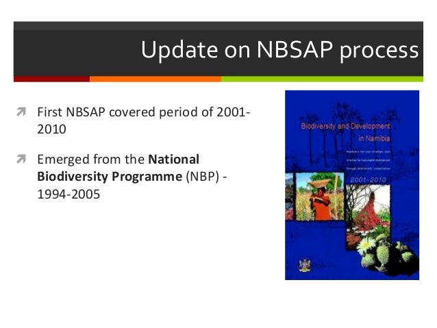 Namibia biodiversity strategy and action plan