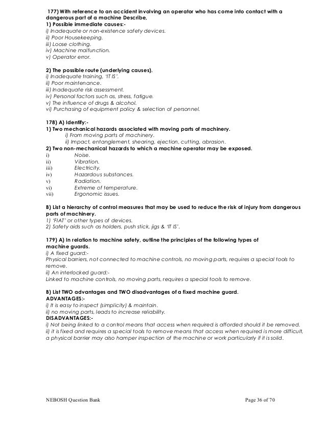 manual handling acop