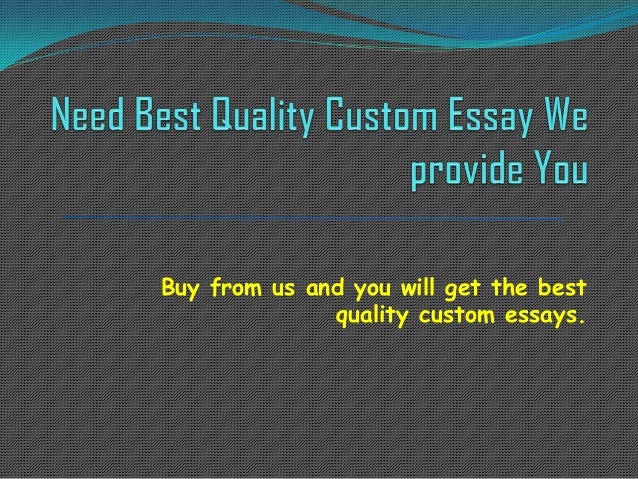 quality essay help