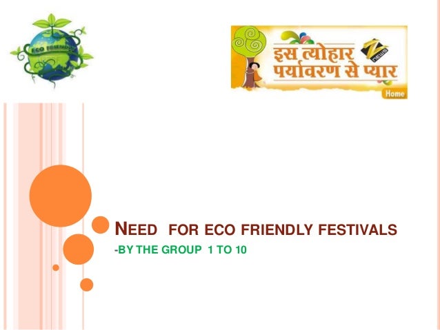 essay on eco friendly festivals