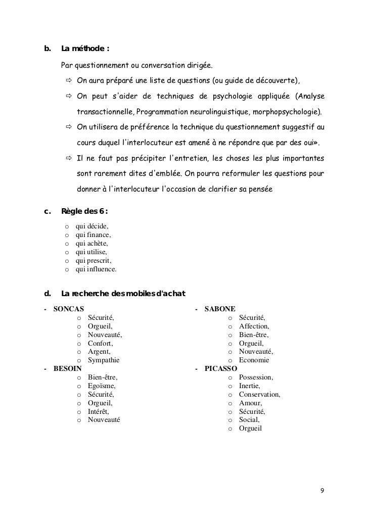 exemple de negociation b to b