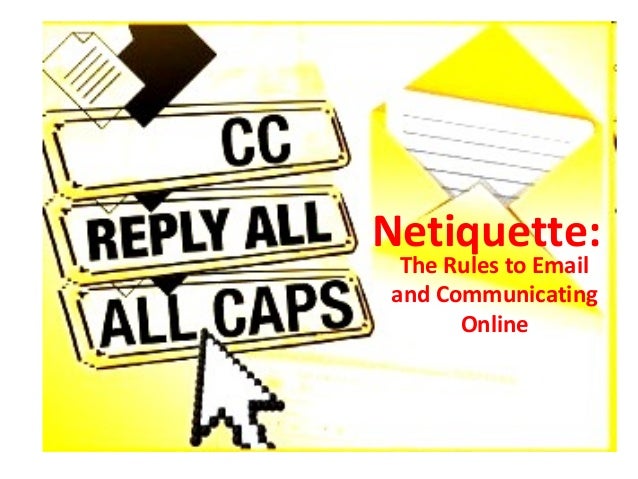 email netiquette guidelines email netiquette guidelines