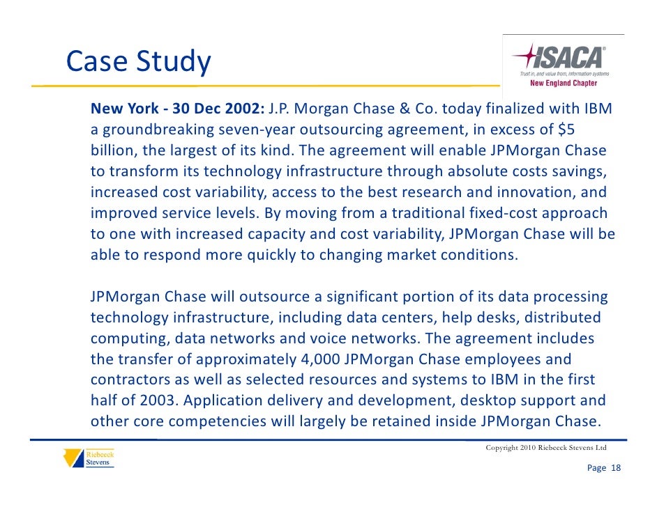 jp morgan chase essay