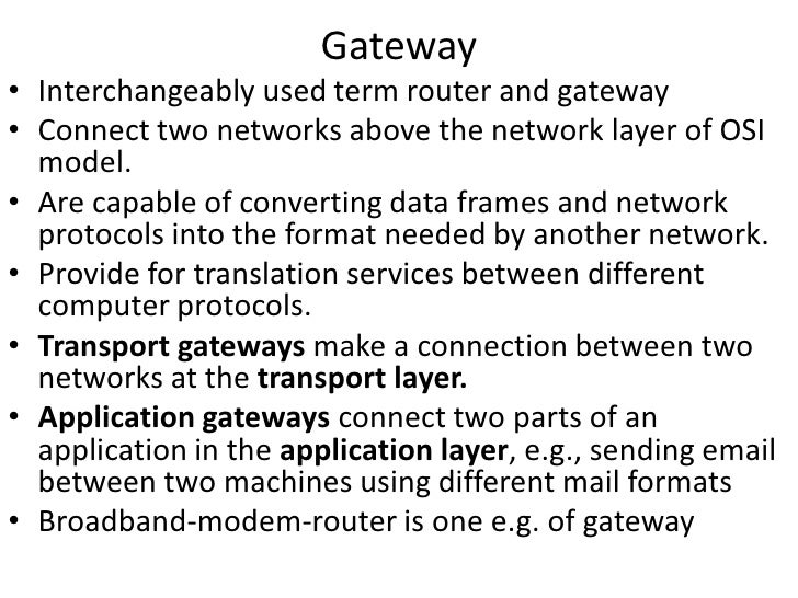 Networking devices