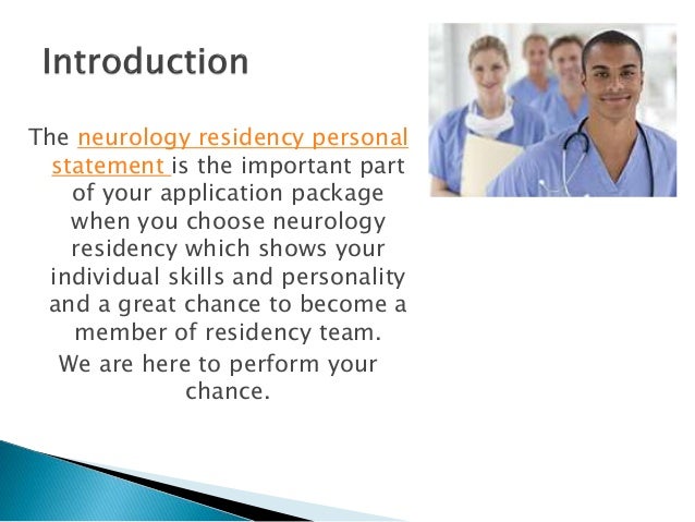 How to write a personal statement for internal medicine residency