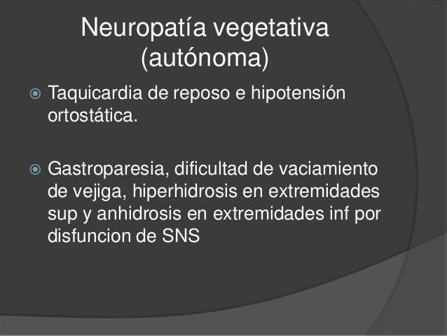 Neuropatía diabética Neuropatía diabética