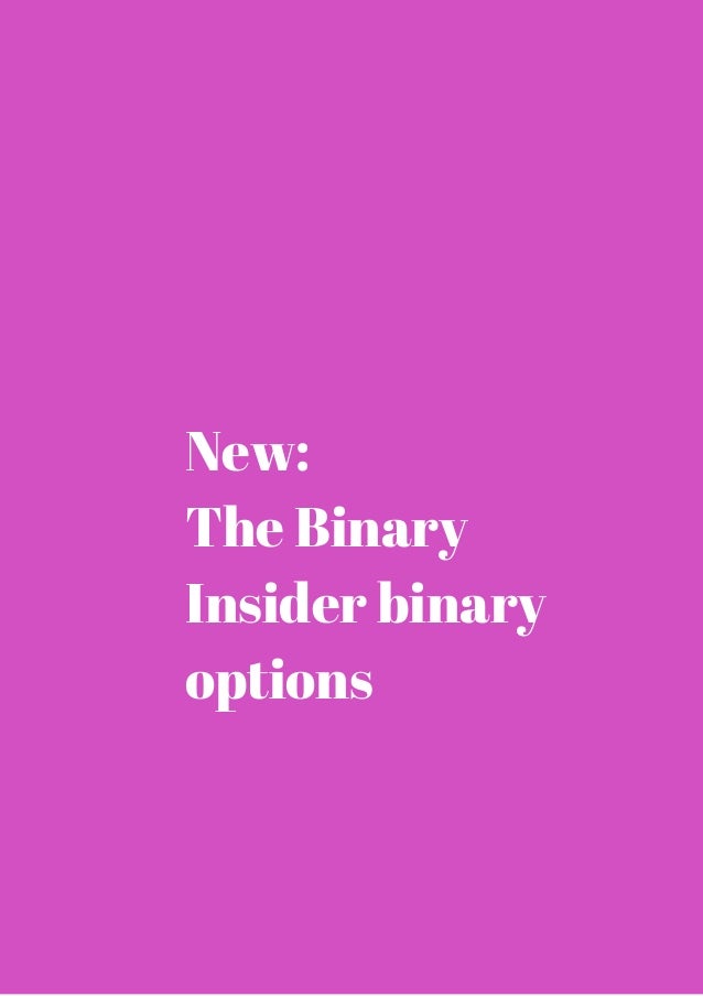 binary options kokemuksia