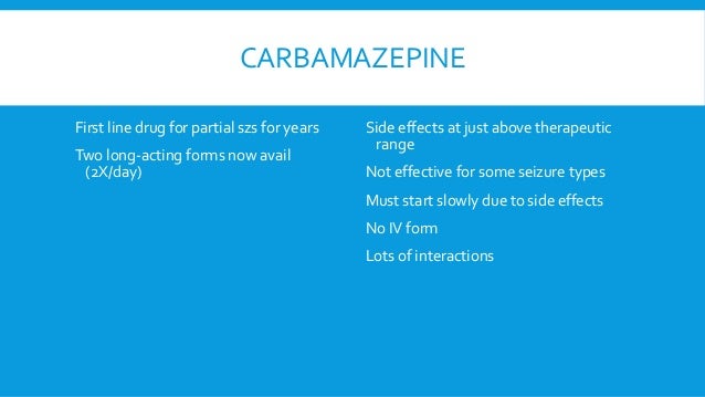 carbamazepine withdrawal weight