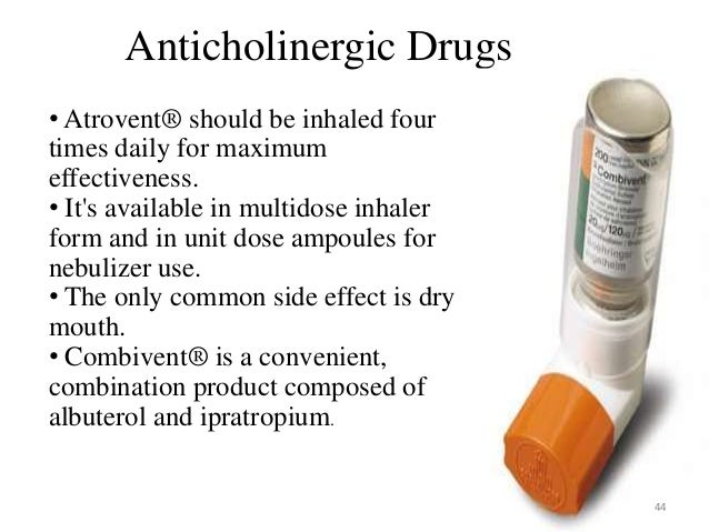 Atrovent Inhaler Side Effects