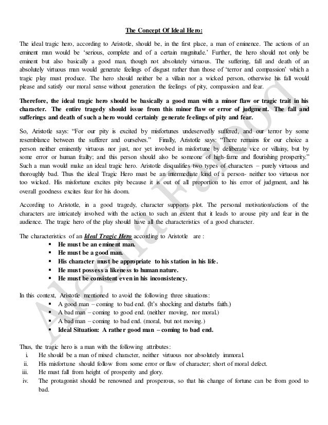 the concept of the tragic hero Definition, usage and a list of tragic hero examples in literature tragic hero is a courageous protagonist that eventually faces his own downfall. the concept of the tragic hero Definition, usage and a list of tragic hero examples in literature tragic hero is a courageous protagonist that eventually faces his own downfall.