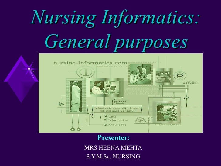 Research paper on nursing informatics