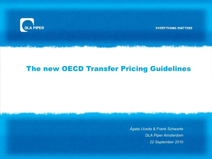 Oecd stock options transfer pricing