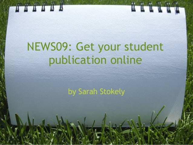 Student newspapers online