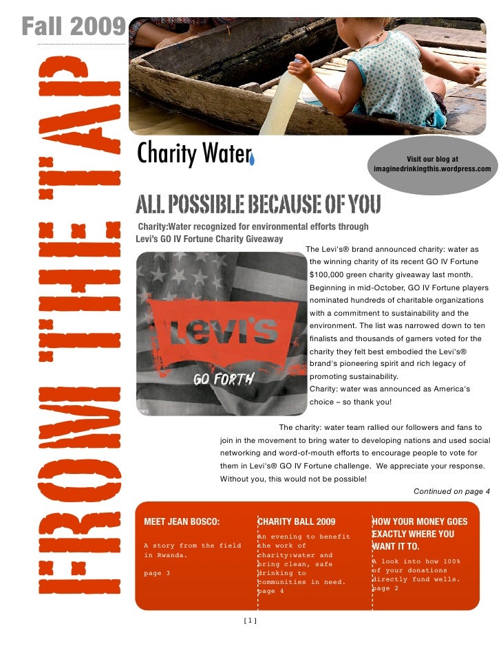 charity newsletter charity water newsletter charity newsletter charity water newsletter