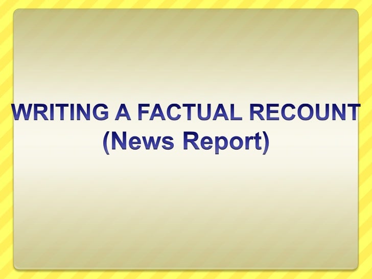 factual essay examples