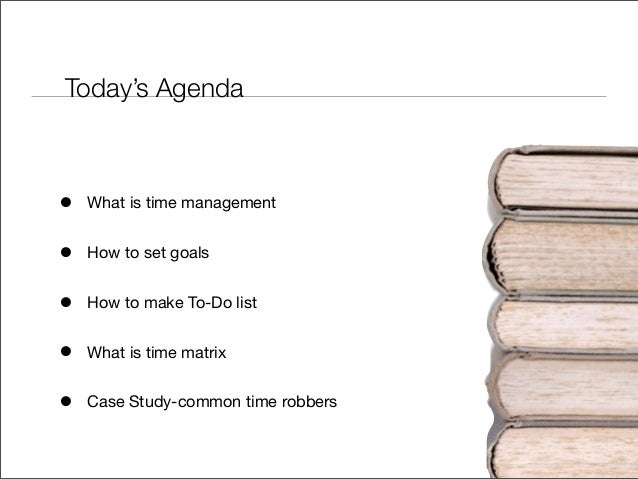Time Management Case Studies: Two Examples for Non