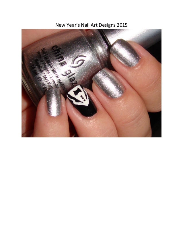 New Year's Nail Art Designs 2015 New Year's Nail Art Designs 2015