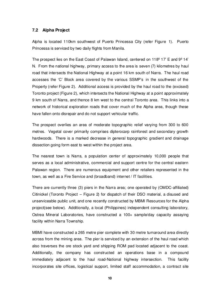 report investigation project