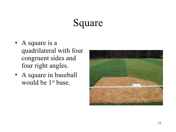 Geometry in Baseball