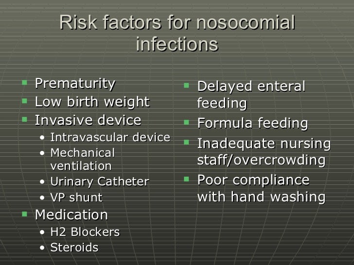 Nicu Infection Control