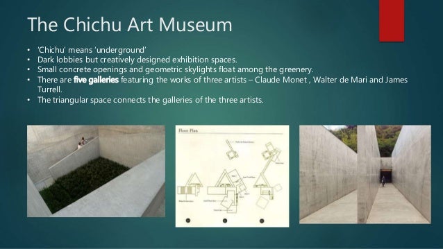 Chichu art museum plan picture
