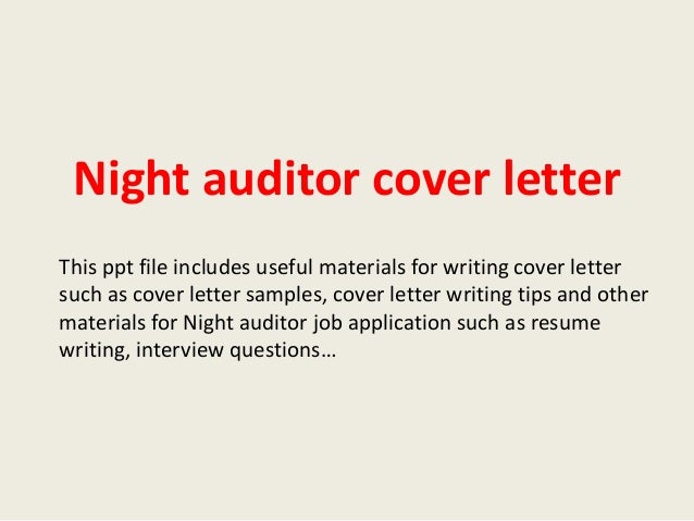 cover letter for night auditor - Ideal.vistalist.co cover letter for night auditor - Ideal.vistalist.co