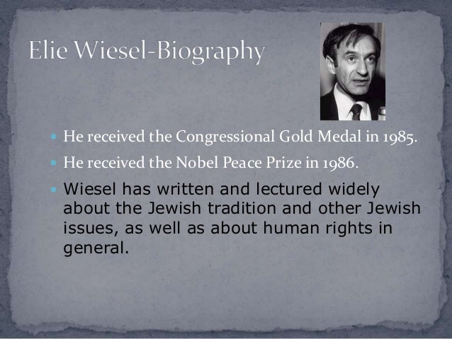 Analysis Of Elie Wiesels Night: Fighting For Human Rights