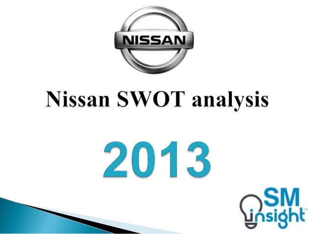 Nissan swot analysis free #8