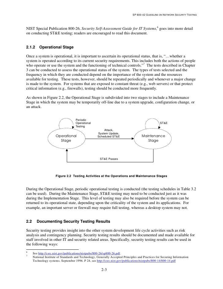 special nist 800 publication 40