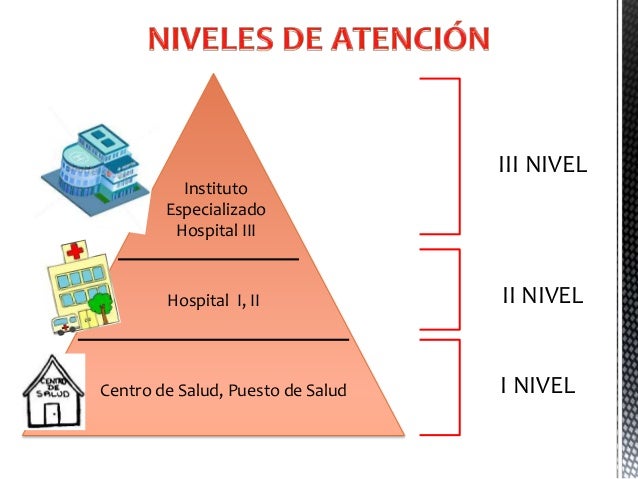 Que Son Los Niveles De Atencion En Salud