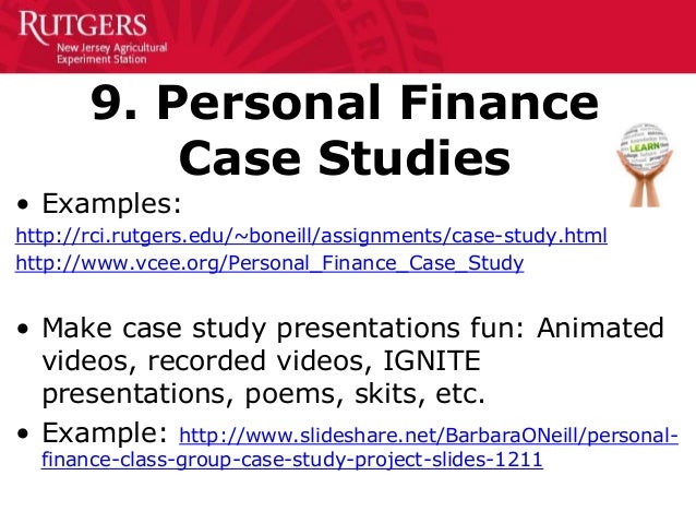 Financial case study example