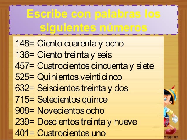 Como Se Escribe Dieciocho Mil En Numero