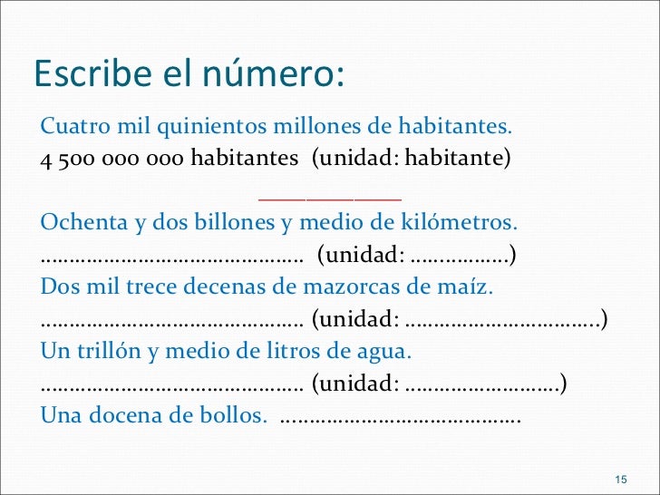 Números Naturales