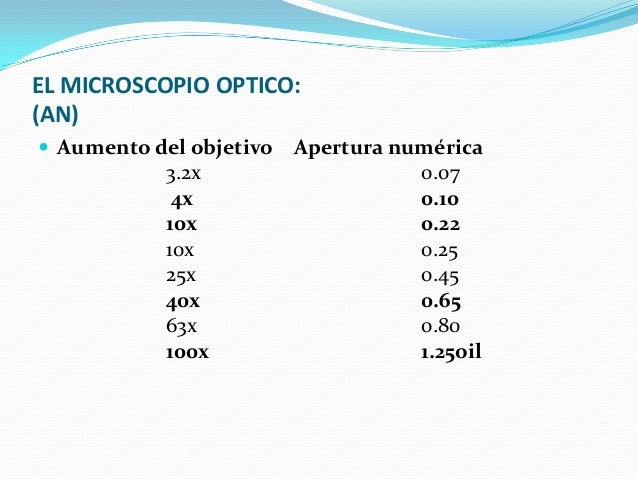No. Microscopia