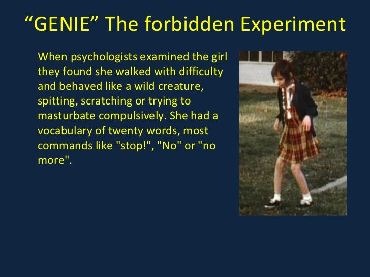 secrets of the wild child essay View essay - the genie project paper from soci 100 at nc a&t genie: secret of the wild child sociology 100003 khadejah bennett 9/2/2014 sociology is the study of human social relationships and. secrets of the wild child essay View essay - the genie project paper from soci 100 at nc a&t genie: secret of the wild child sociology 100003 khadejah bennett 9/2/2014 sociology is the study of human social relationships and.