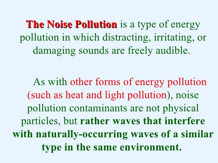 essay on noise pollution 200 words