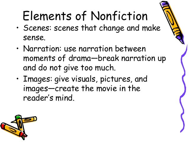 elements of nonfiction essay elements of nonfiction essay