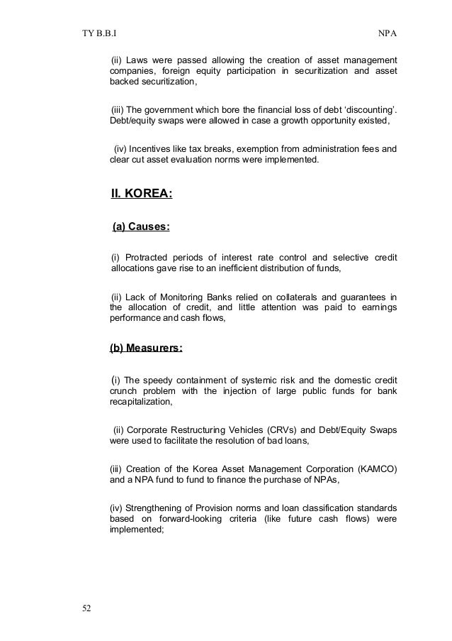 non performing assets npa essay non performing assets npa essay