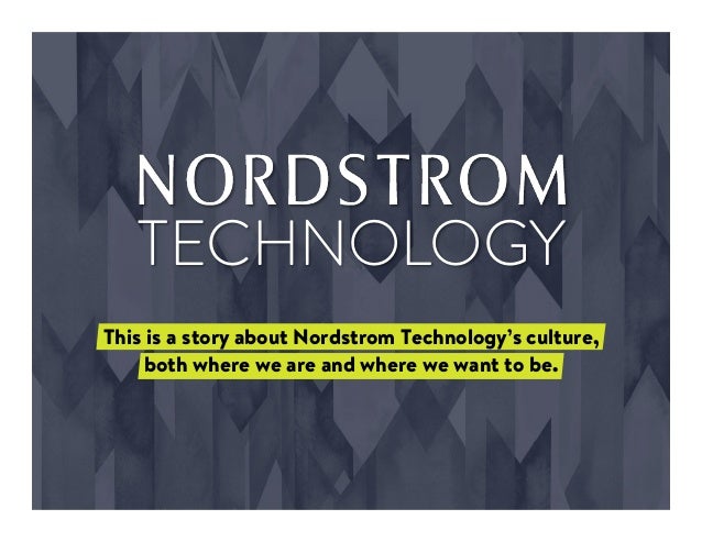 Nordstrom Technology NorDNA Culture Deck Nordstrom Technology NorDNA Culture Deck
