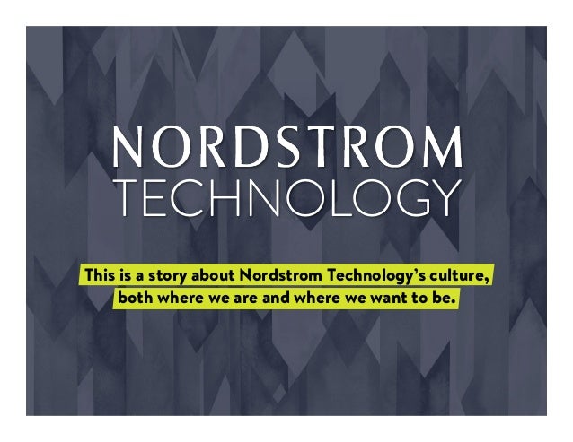 Nordstrom Technology NorDNA Culture Deck